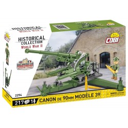 COBI-2294 WWII CANON DE 90MM MODELE  39 (217 osa)