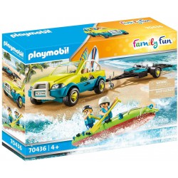 Playmobil 70436 Rannaauto kanuuga