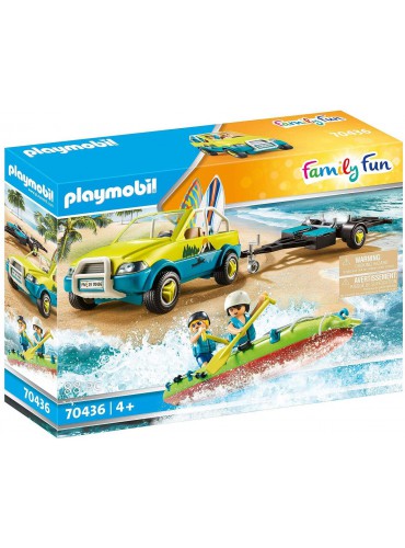 Playmobil 70436 Rannaauto kanuuga